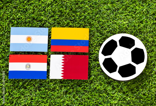 Soccer Cup of South America - Group B. Text Space