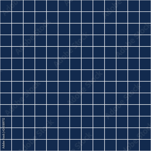 Seamless stylish square pattern - simple design. Vector geometric background