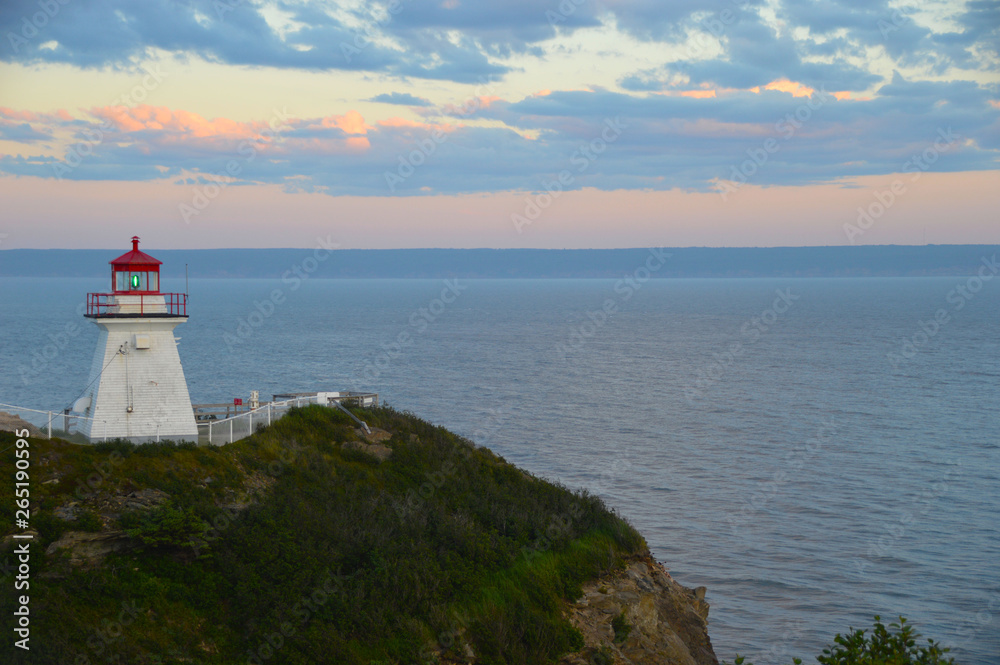 Cape Enrage Lighthouse, New Brunswick, Kanada