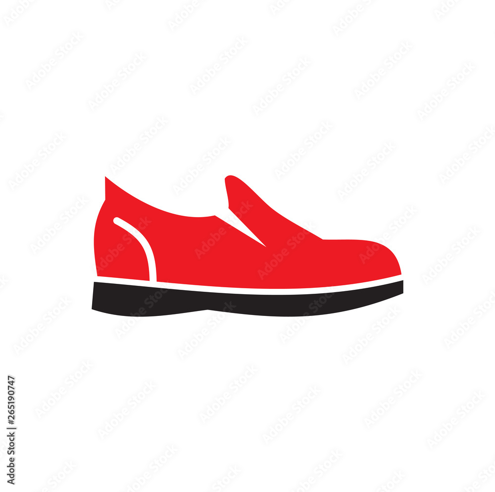 Shoe icon on background for graphic and web design. Simple vector sign. Internet concept symbol for website button or mobile app. Shoe icon on background for graphic and web design. Simple vector sign. Internet concept symbol for website button or mobile app.