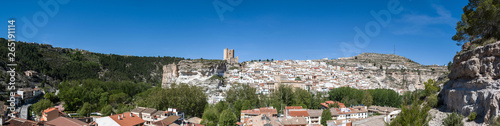 Panoramic of Alcala del jucar