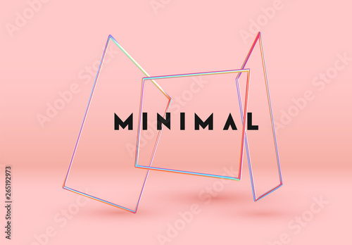 Vector Objects 3d shape.