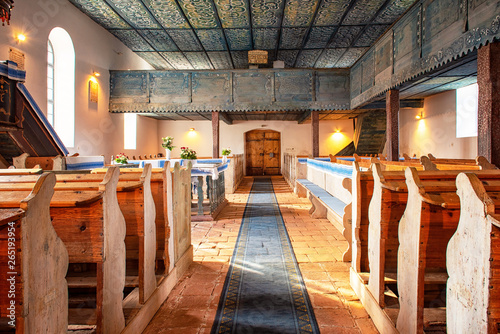 Interior of the famous calv...