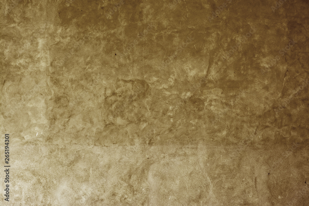 Naklejka premium Wall with stucco applied by large strokes