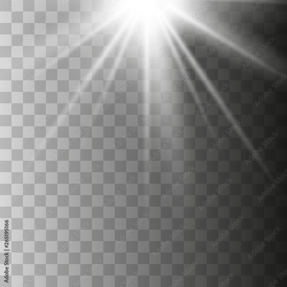Shiny sunburst of sunbeams Shiny sunburst of sunbeams