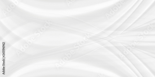 Graphic symmetrical pattern for wallpaper and packaging for various purposes. The background is gray and white with a gradient texture of stripes, lines, waves and geometric shapes.