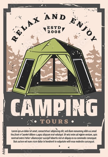 Camping tours recreation sport adventure