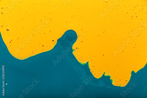 Abstract texture, a mixture of paint and oil. Background.