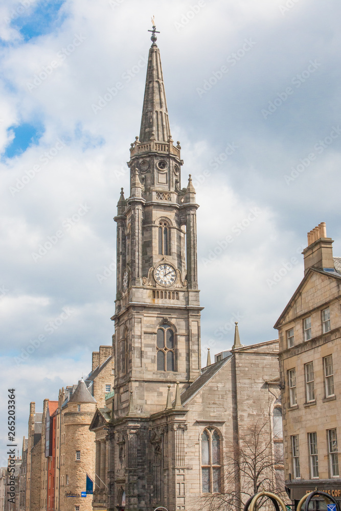 Tron Kirk Royal Mile High Street Church Edinburgh Scotland