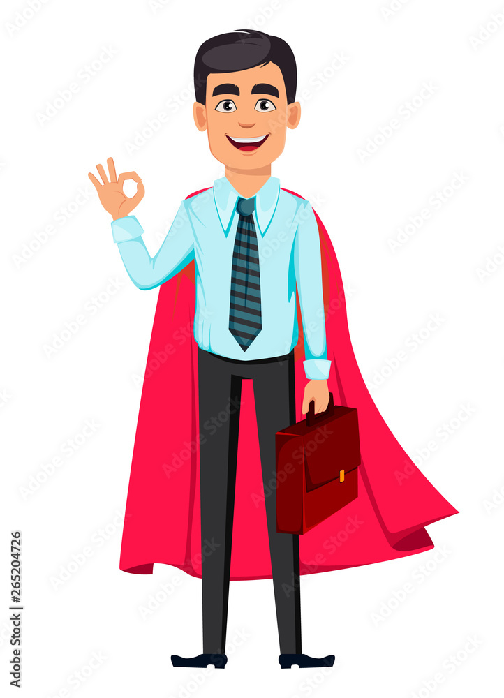 Concept of handsome confident business man Concept of handsome confident business man