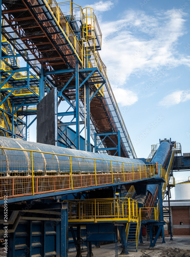 Industrial sugar conveyor production line factory cane bagasse