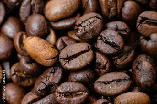 coffee beans close-up