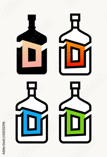 Set of Creative style logo ...