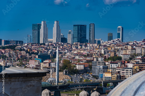 istanbul Blick auf Beyouglu photo