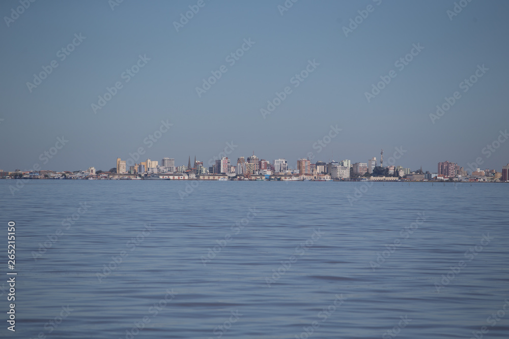 Panoramic view of city