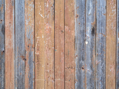 blue old wooden boards