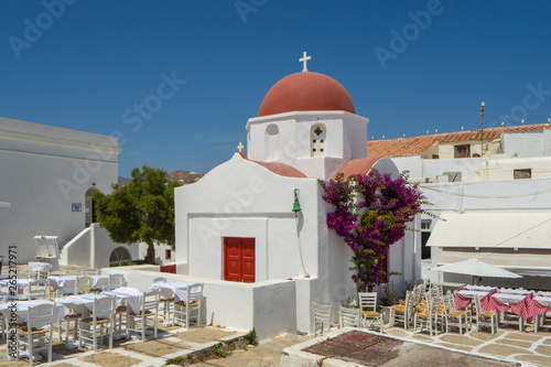 Greek church in Mykonos greece © Roberto
