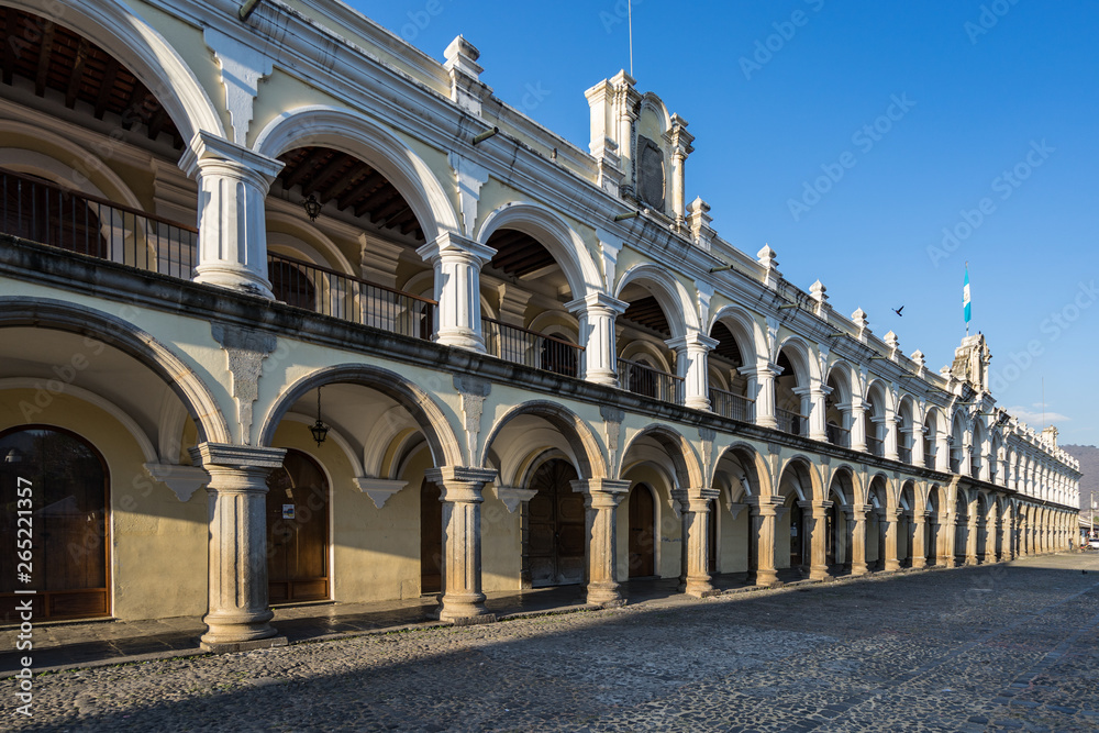 Palace of the Captain´s General in Antigua Guatemala, Guatemala.