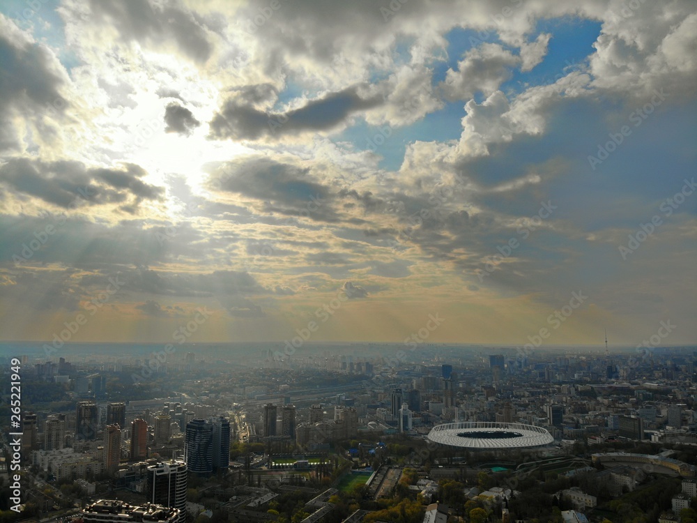 Fototapeta premium created by dji camera