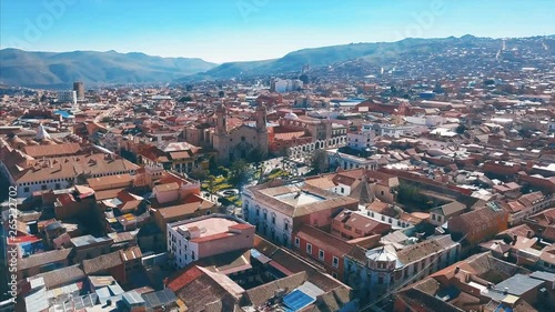 City of Potosi aerial view, Bolivia