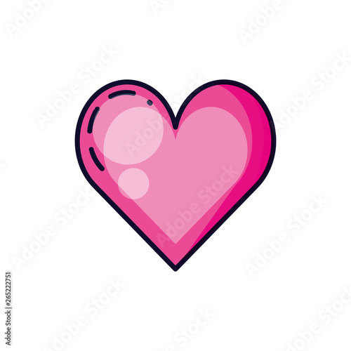 heart love isolated icon