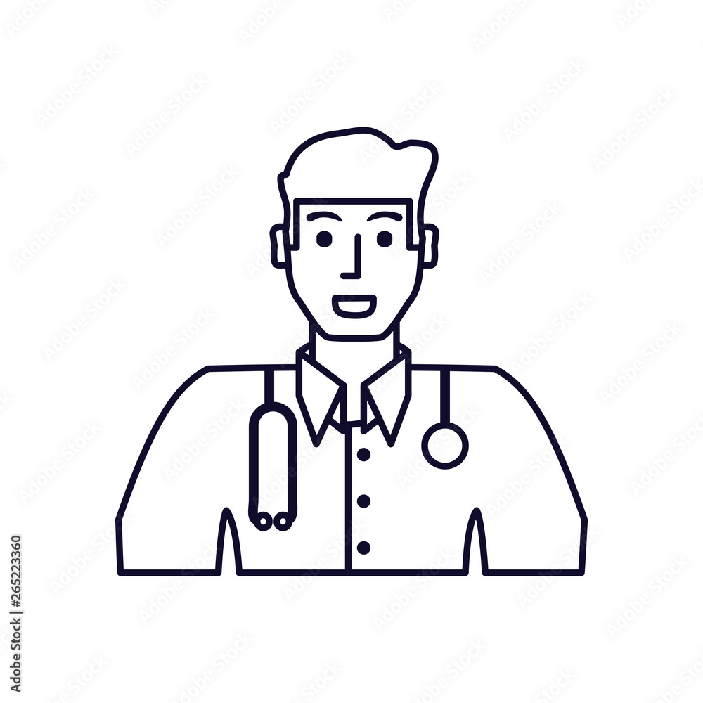 doctor professional avatar character