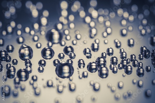 Fotografia Water black drops vintage old,  dew.