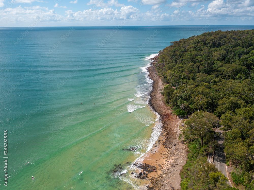 The Beach At Noosa in Queensland The Beach At Noosa in Queensland