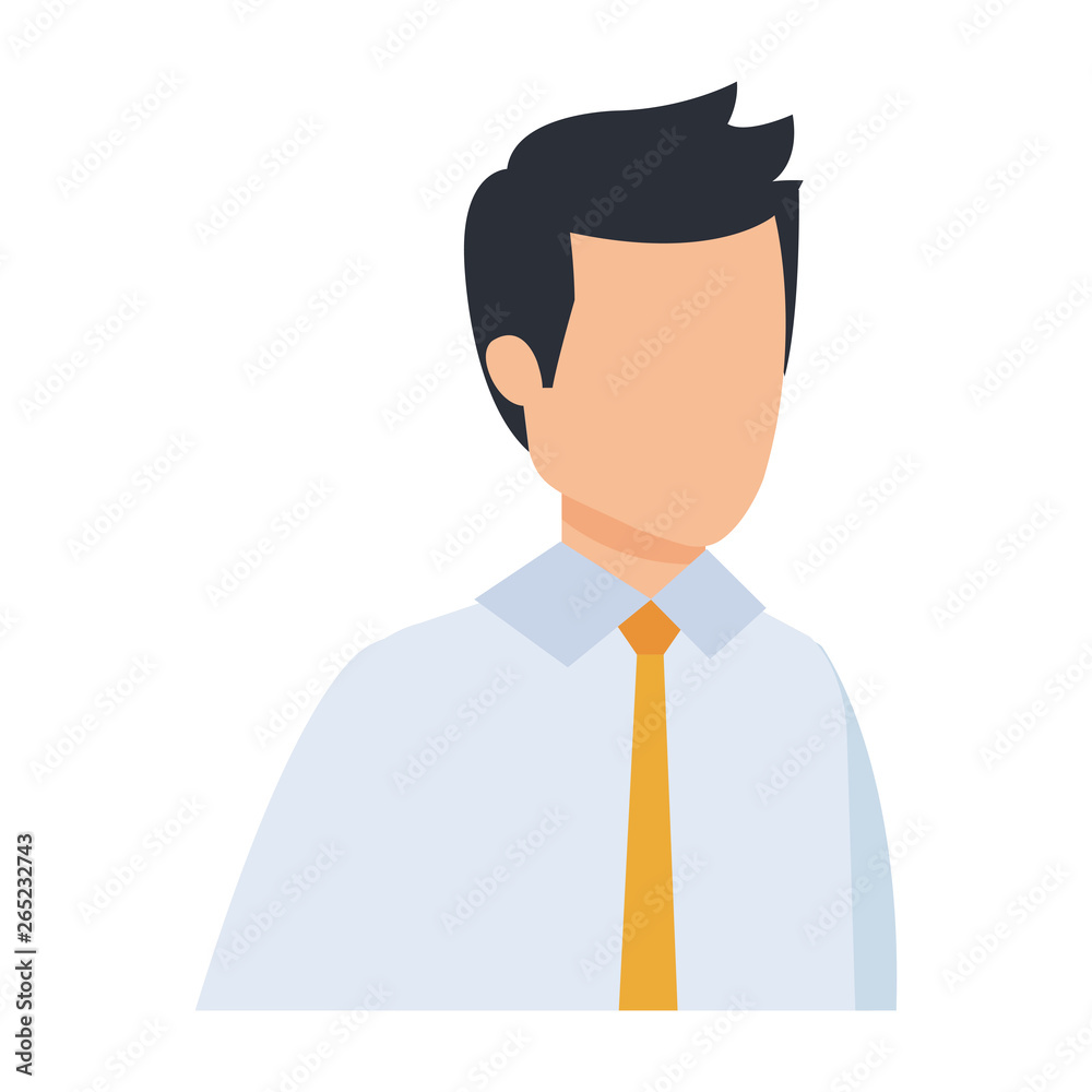 elegant businessman avatar character elegant businessman avatar character