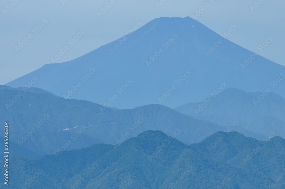 生藤山より望む富士山 生藤山より望む富士山
