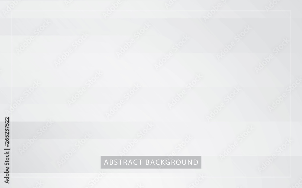 Obraz premium Abstract light silver background vector. Modern white and gray line background.
