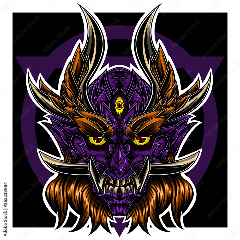 Obraz premium Mask of Evil