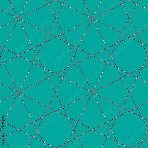 Geometric background with rhombus. Abstract geometric pattern. Glitter texture.Vector seamless geometric pattern.