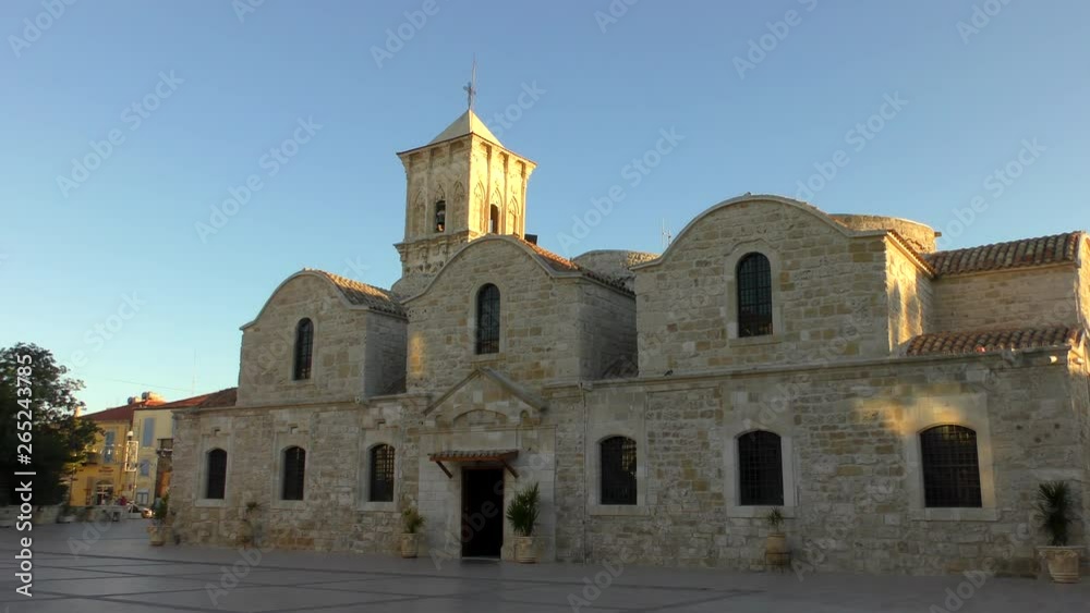Orthodox church of the 9th century in the city of Larnaca. St. Lazarus Cathedral. Orthodox church of the 9th century in the city of Larnaca. St. Lazarus Cathedral.
