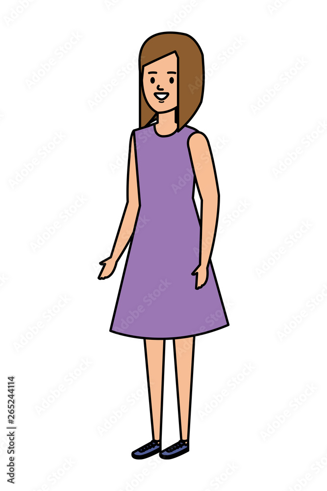 beautiful young woman character beautiful young woman character