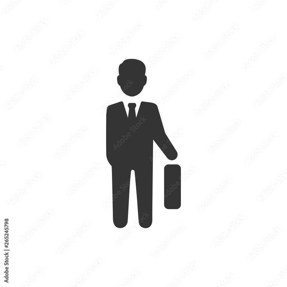 Office going icon Office going icon