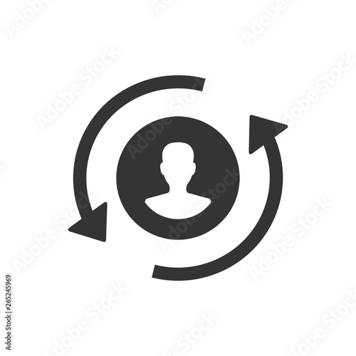Job replacement icon