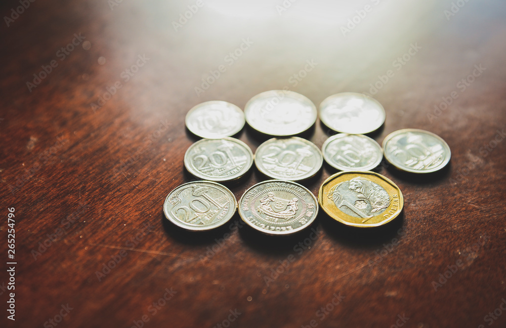A seveal countries coin collection. A seveal countries coin collection.
