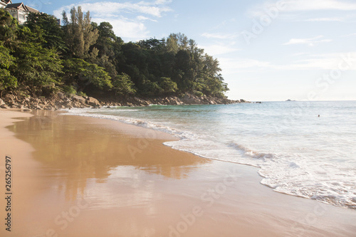Fototapeta Naklejka Na Ścianę i Meble -  Background sand,Bright in Phuket Thailand