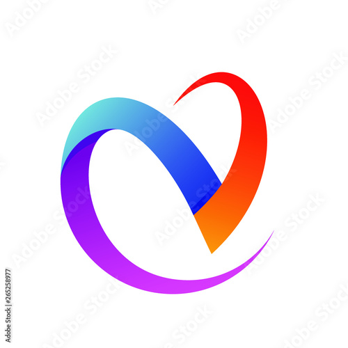 Letter C and V Logo Design