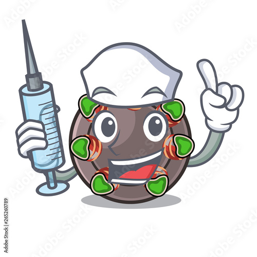 Nurse escargot is presented on character plates