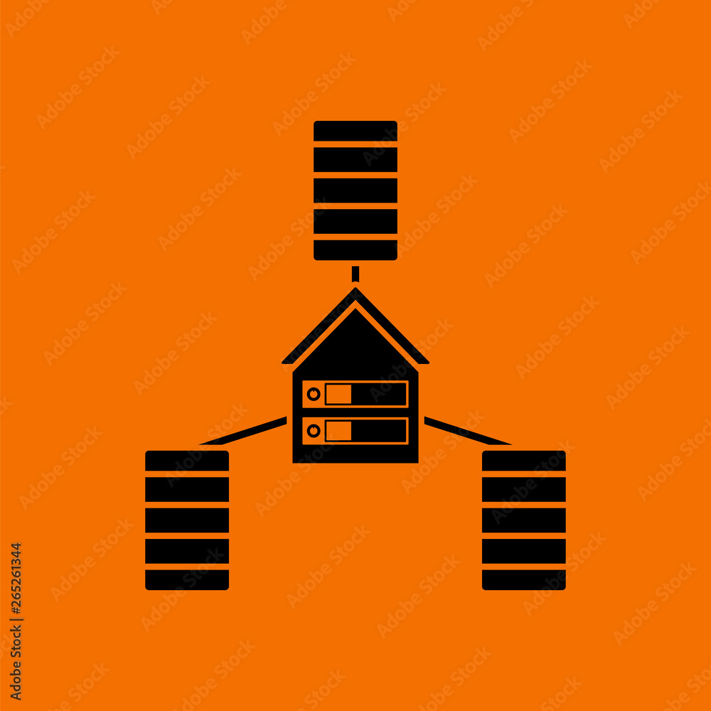 Obraz premium Datacenter Icon