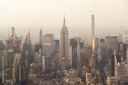 Manhattan New York with Empire State Building © magann