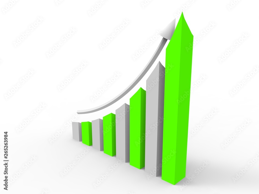 Graph Bar Arrow
