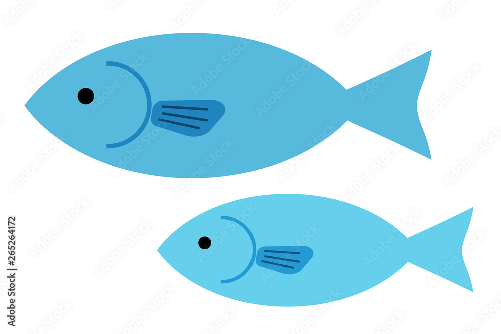 魚の親子