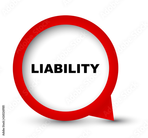 red vector banner liability Free Download red vector banner liability - GFXLoad