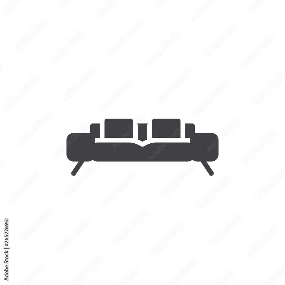 Folding sofa bed vector icon. filled flat sign for mobile concept and web design. Lounge armchair furniture glyph icon. Symbol, logo illustration. Pixel perfect vector graphics Folding sofa bed vector icon. filled flat sign for mobile concept and web design. Lounge armchair furniture glyph icon. Symbol, logo illustration. Pixel perfect vector graphics