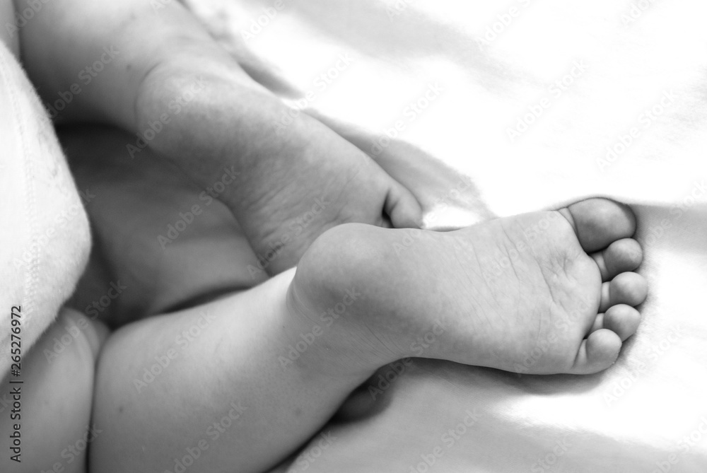Bebe Nouveau Ne Main Enfant Pied Pied Main Bebe Aimer Famille Petit Mere Papa Doigt Soin Doigt Orteil Corps Cale Miniature Parents Nouveau Gens Petit Stock Photo Adobe Stock