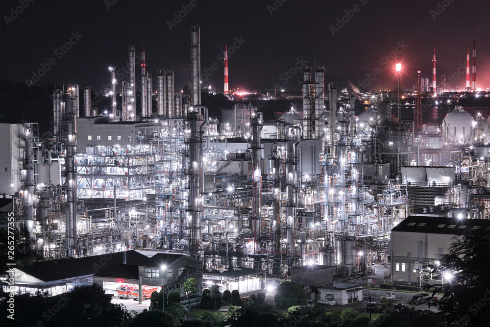 Fototapeta premium 水島工場夜景