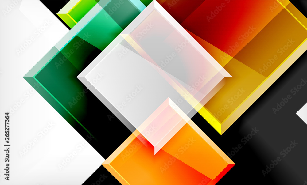 Colorful square and rectangle blocks background Colorful square and rectangle blocks background